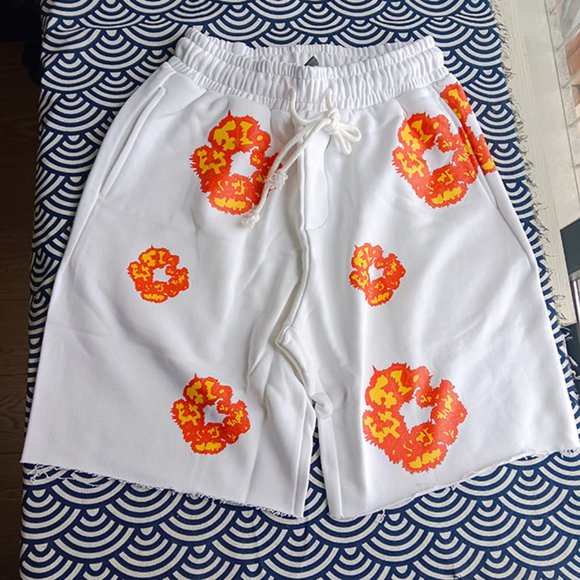 Denim Tears Other - Denim Tears kapok shorts correct version foam printed shorts